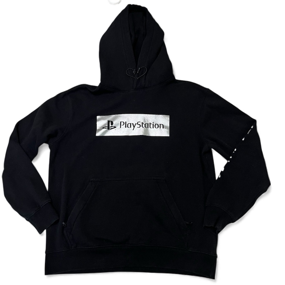 Men’s H&M PlayStation Pullover Hoodie Size Large Black